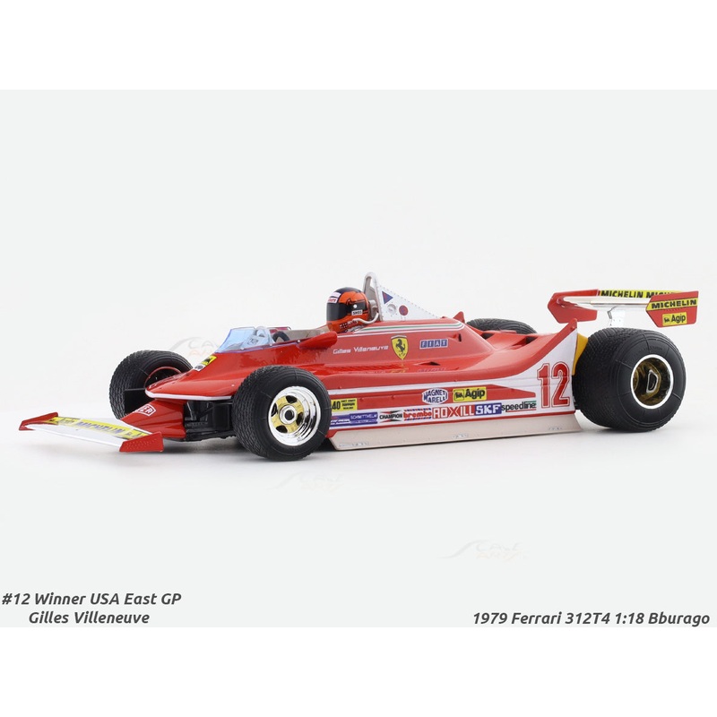 1979 Ferrari 312T4 Winner USA East GP 1:18 Bburago licensed diecast scale model collectible