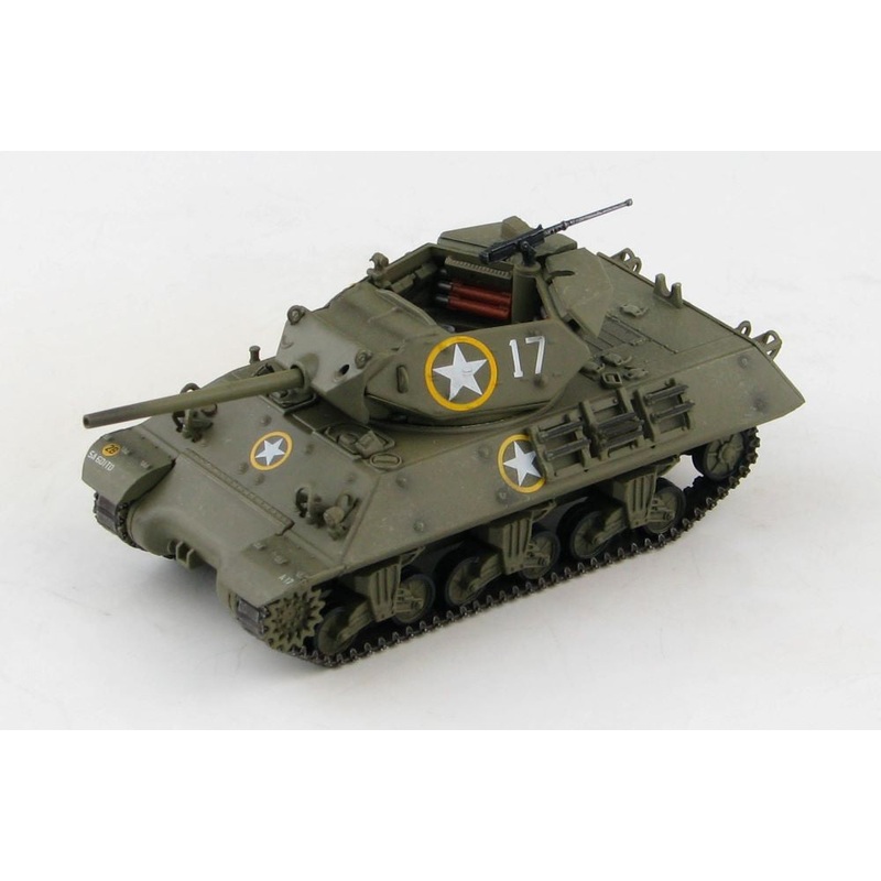 M10 M-10 Tank Destroyer - 601st Bttn Italy - US ARMY - 1/72 Scale Diecast Model by Hobby Master