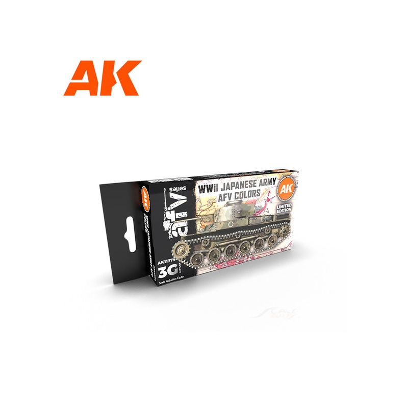 WWII Japanese Army AFV Colors AK Interactive acrylic color AK11774