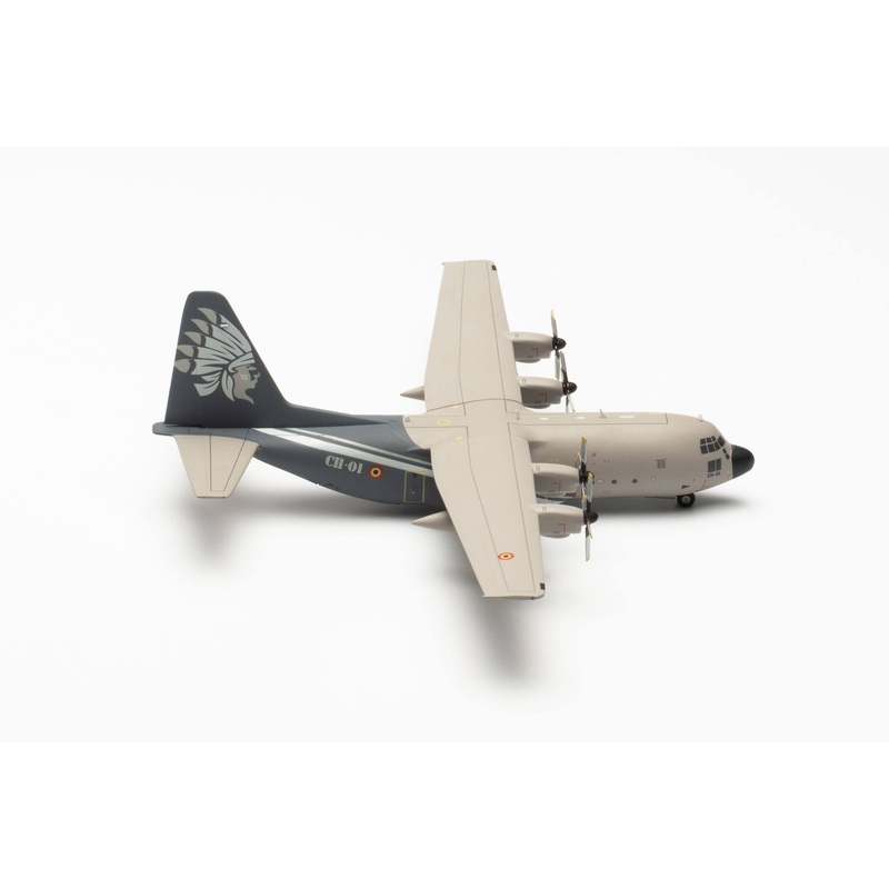 571791 | Herpa Military 1:200 | Belgian Air Component Lockheed C-130H Hercules - 20 Squadron, 15 Wing, Melsbroek Air Base 50 Years of  Hercules  CH-01