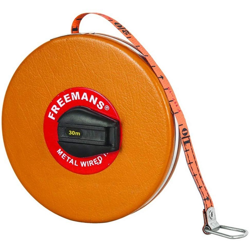 METAL WIRED MEASURING TAPE 30M