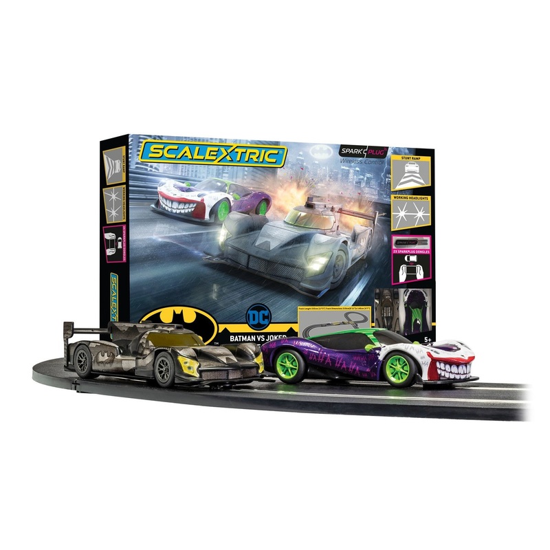 SCALEXTRIC SPARK PLUG - BATMAN VS JOKER SET (C1415)