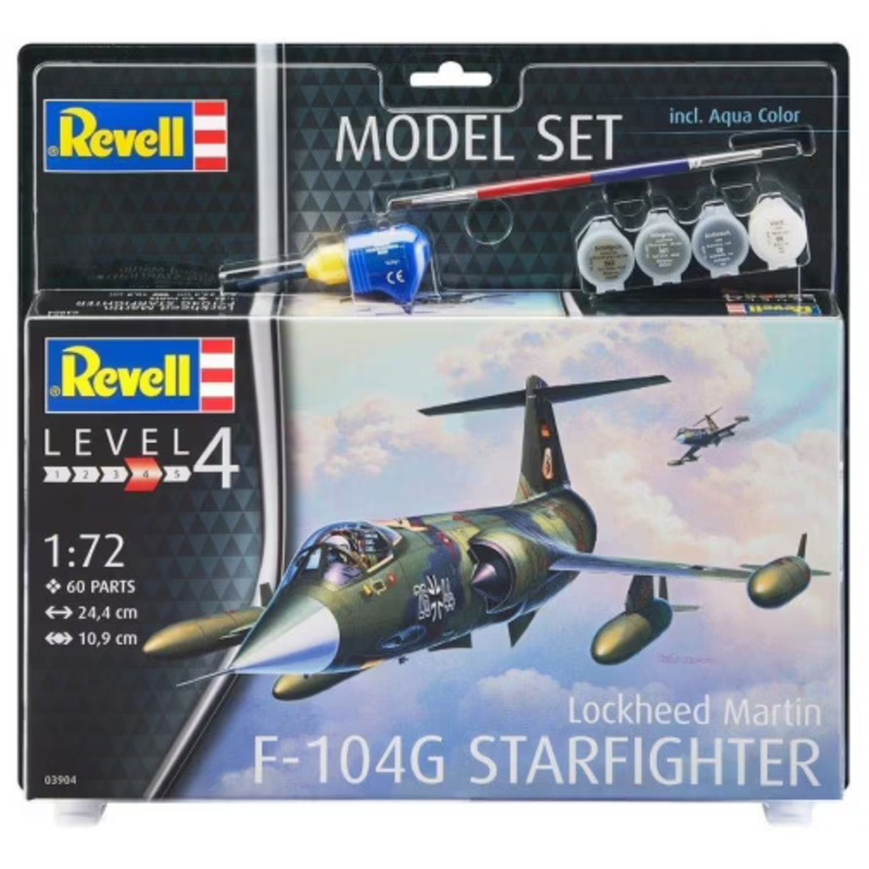 Revell Gift Set 1/72 German F-104G Starfighter 63904