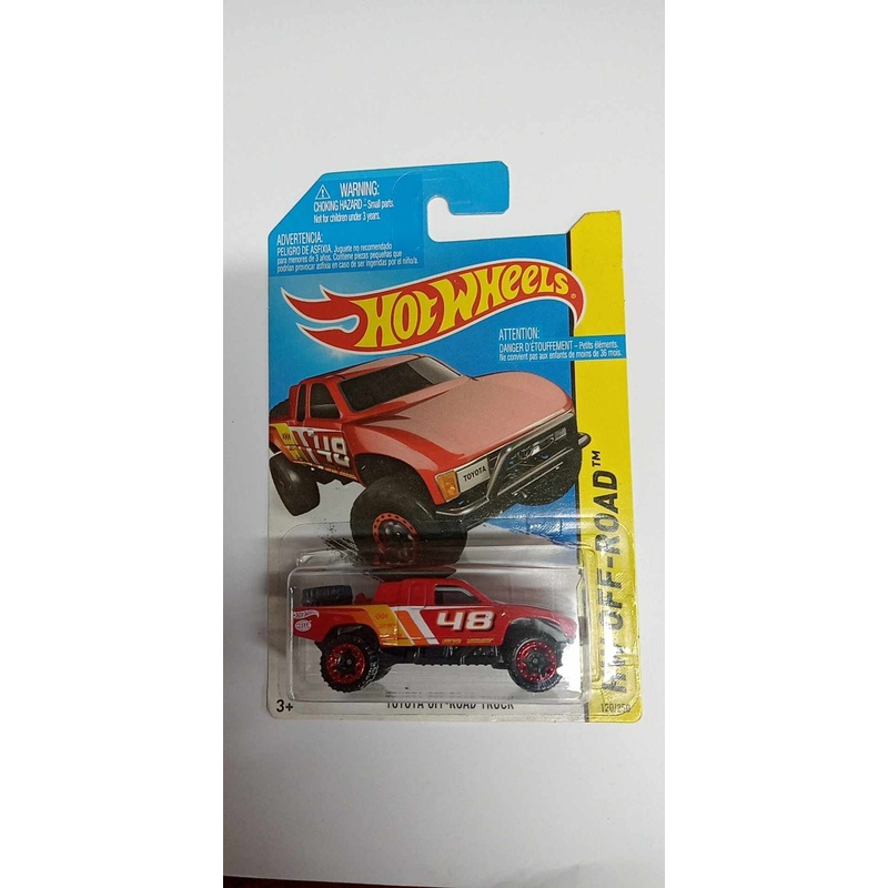 2015 Hot Wheels #120 HW Off-Road/Hot Trucks TOYOTA OFF-ROAD TRUCK (CFK67)
