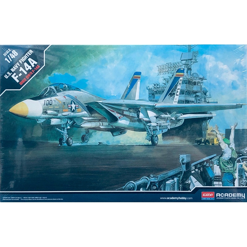 Academy 1/48 USN F-14A Fighter 12253