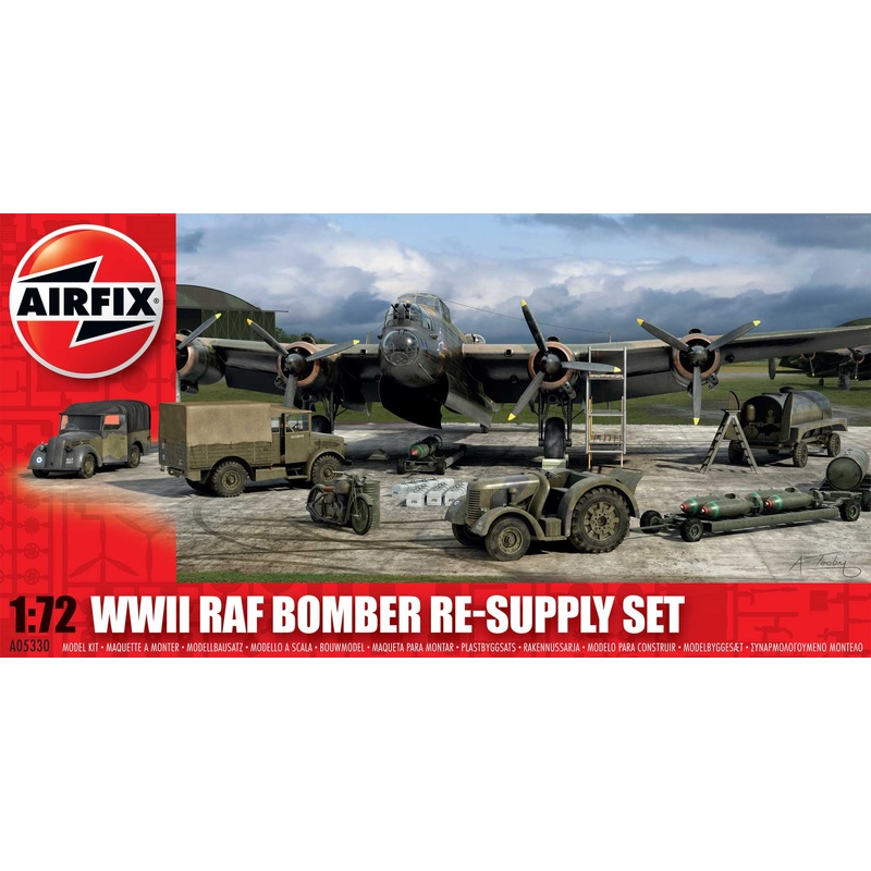 Airfix 1/72 RAF Bomber Re-Supply Set A05330