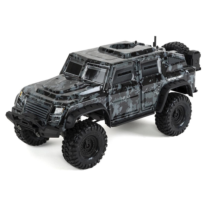 Traxxas TRX-4 Tactical Unit 1/10 Scale Trail Rock Crawler #82066-4