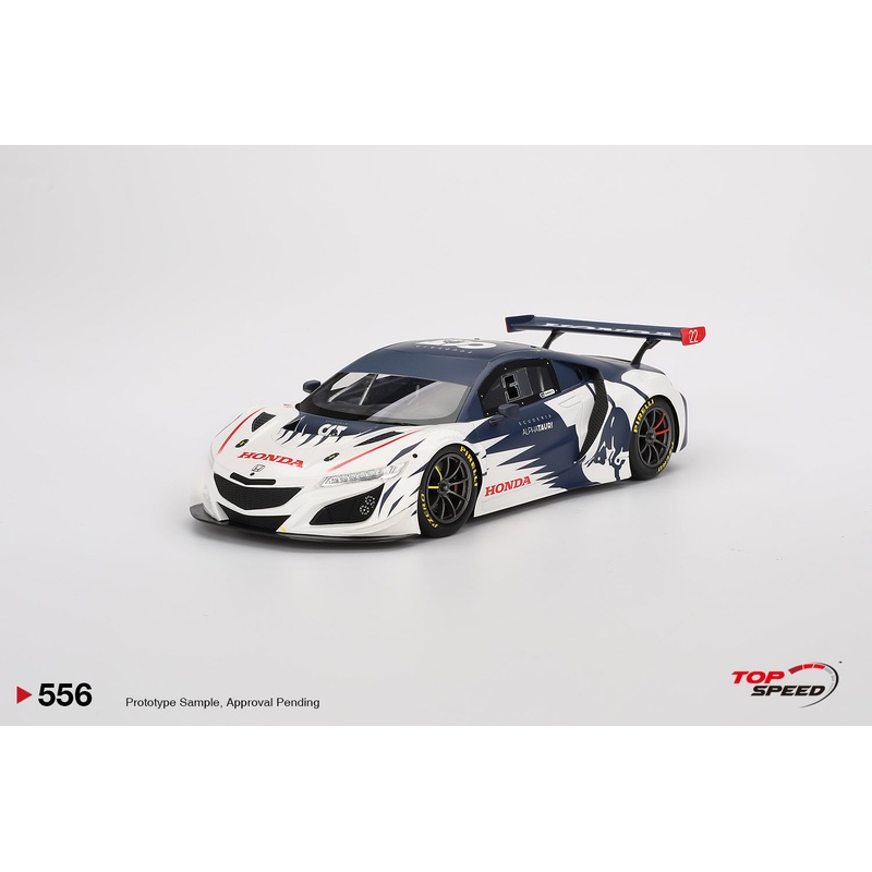 Top Speed 1/18 Honda NSX GT3 EVO AlphaTauri 2023 Red Bull Formula TS0556 SALE!