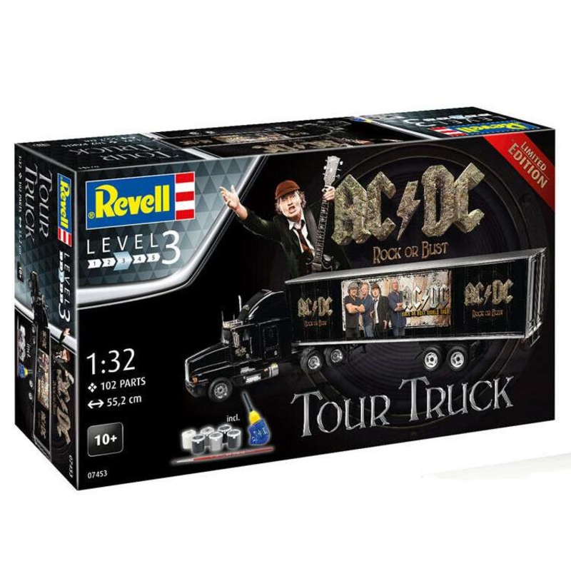 Revell 7453 1/32 Truck & Trailer "AC/DC" Limited Edition