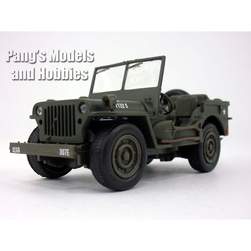 Willys Jeep 1/32 Scale Diecast Metal Model by Newray