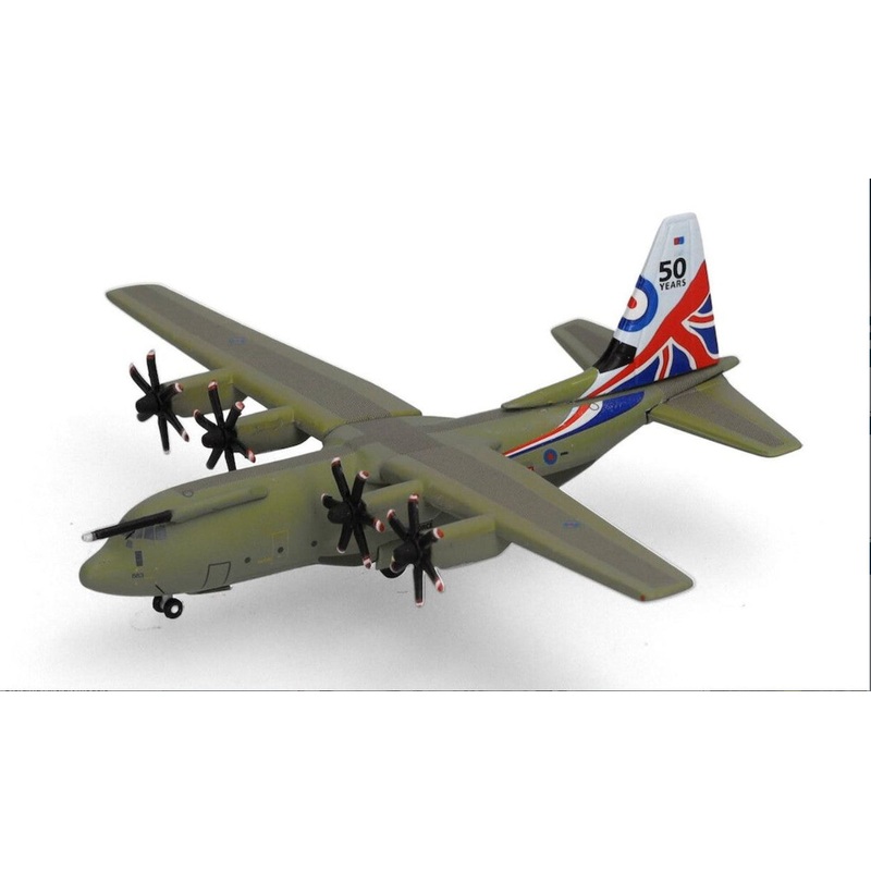 537445 | Herpa Military 1:500 | Lockheed C-130J RAF ZH883 47 Squadron Anniversary scheme