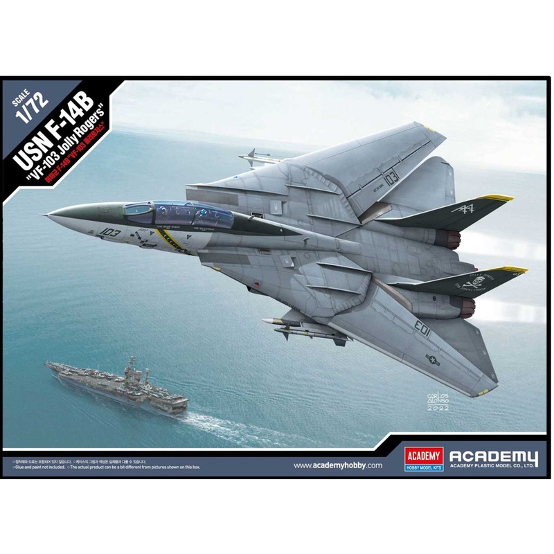 Academy 1/72 USN F-14A VFA-103 "Jolly Rogers" 12578