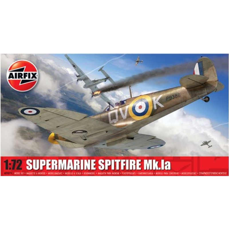 A01071C | Airfix 1:72 | Supermarine Spitfire Mk.1a (model kit)