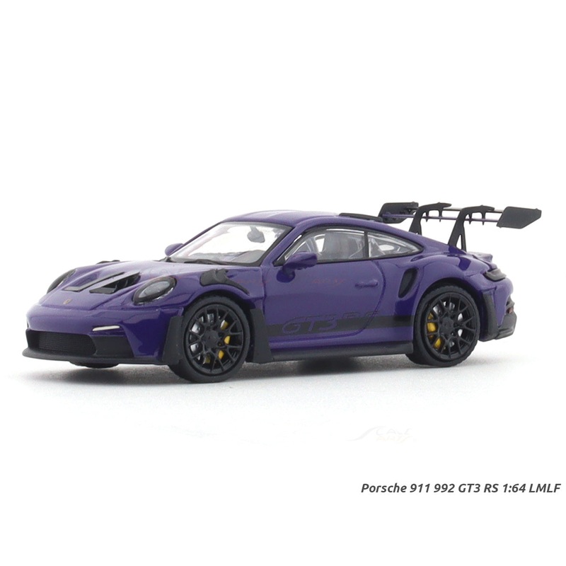 Porsche 911 992 GT3 RS blue 1:64 LMLF diecast scale model car