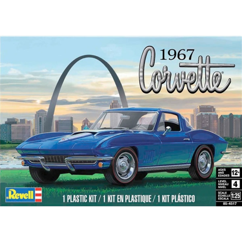 1/25 67 Corvette Coupe