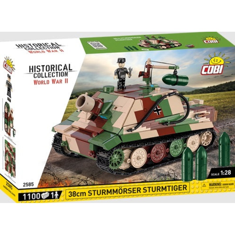 1100pc Sturmmorser Sturmtiger