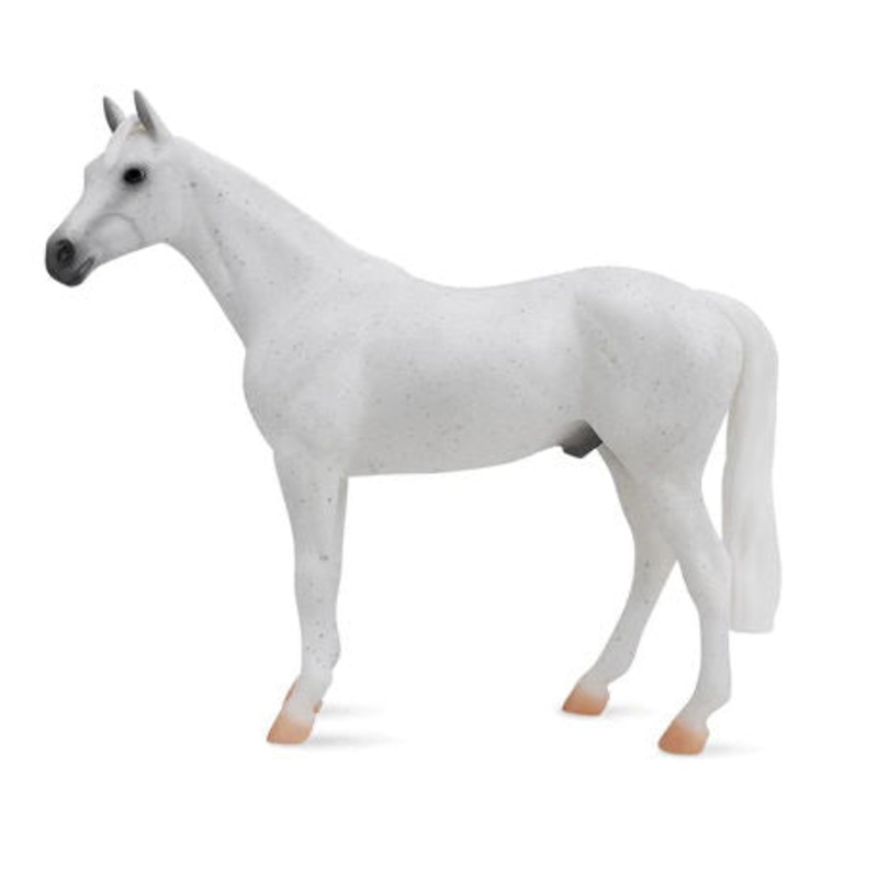 #1054 1/12 Fleabitten Grey Thoroughbred