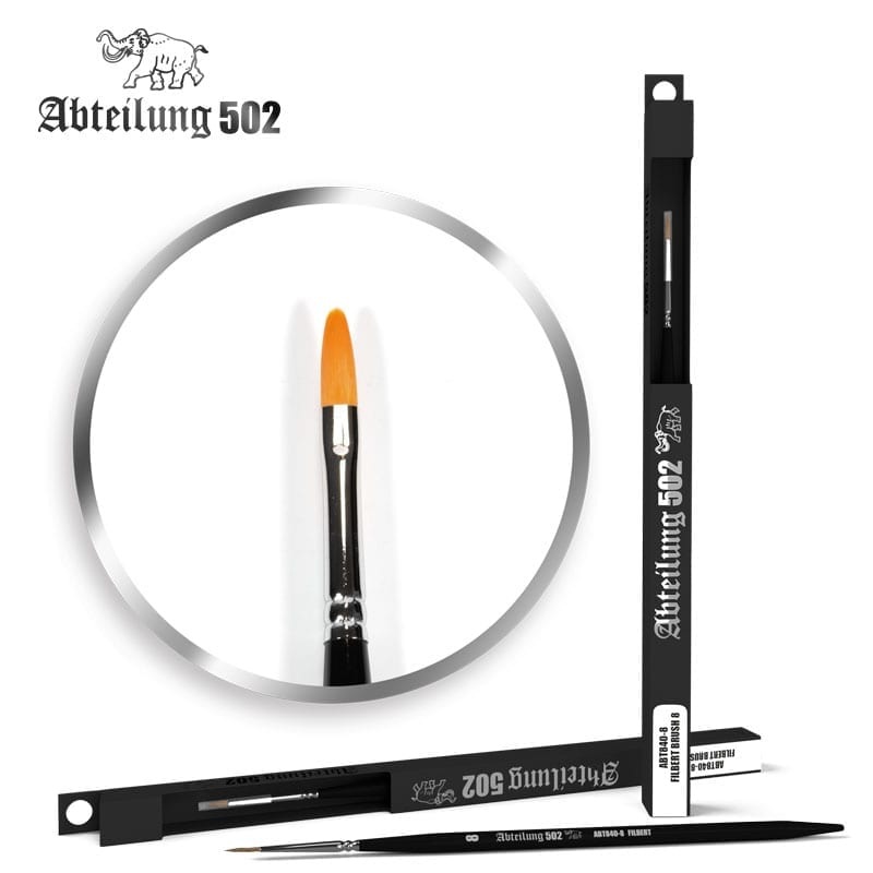 Abteilung502 840-8: Filbert Brush 8