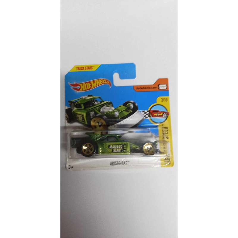 2017 Hot Wheels #133/365 Legends of Speed 3/10 ARISTO RAT-SHORT CARD  (DVB16-SHORT)