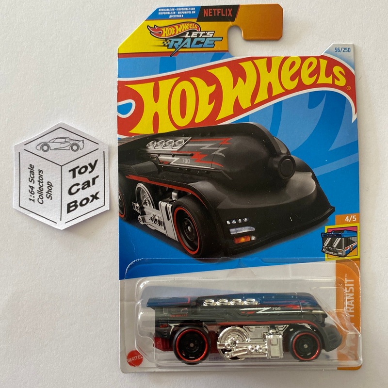 SALE - 2024 HOT WHEELS #56 - West Coast Flyer (Black #4 Fast Transit - Long Card) Z68
