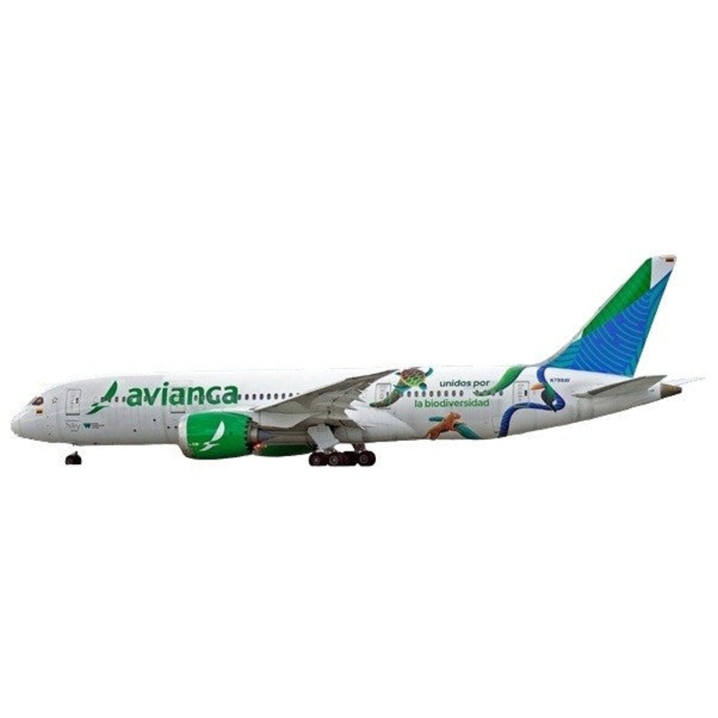 XX40290 | JC Wings 1:400 | Boeing 787-8 Avianca Unidos por la Biodiversidad N799AV | was due August 2024