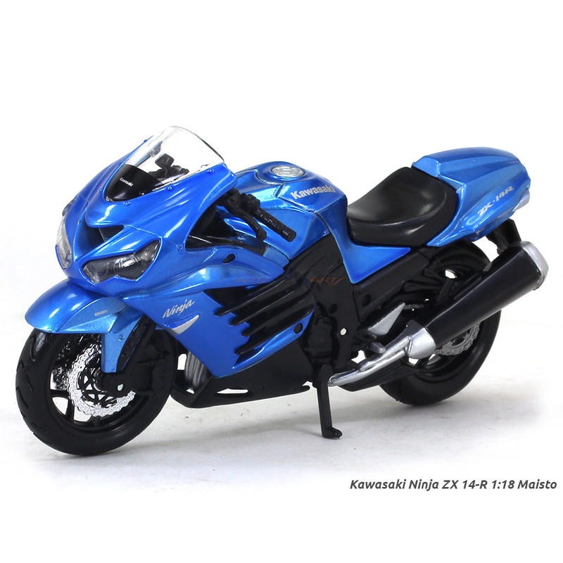 Kawasaki Ninja ZX 14-R 1:18 Maisto diecast scale model bike