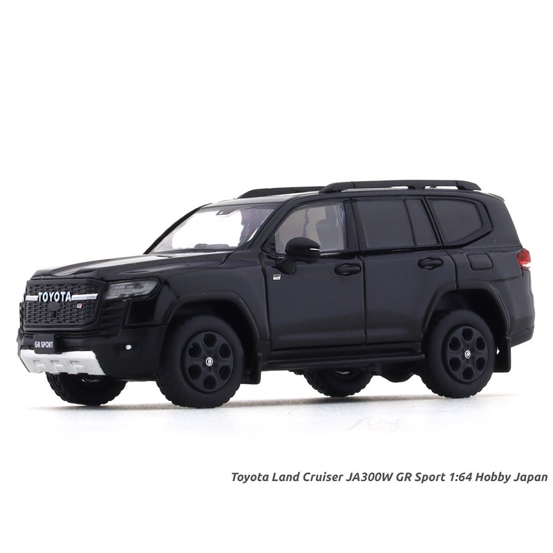 Toyota Land Cruiser JA300W GR Sport black 1:64 Hobby Japan diecast scale model collectible