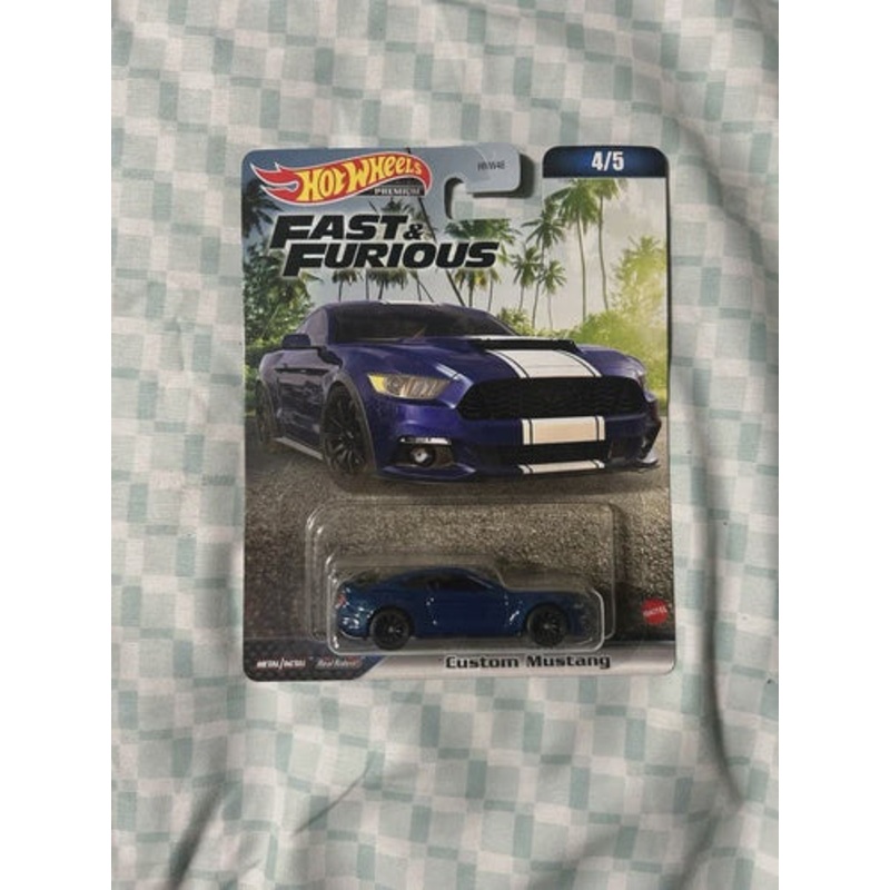 HOT WHEELS PREMIUM FAST FURIOUS CUSTOM MUSTANG 2023