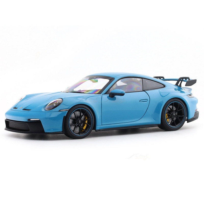 Porsche 911 992 GT3 Blue 1:18 Norev licensed diecast Scale Model car collectible