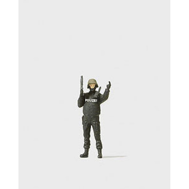 Preiser 1/87 HO Task Force Officer Figure 28088
