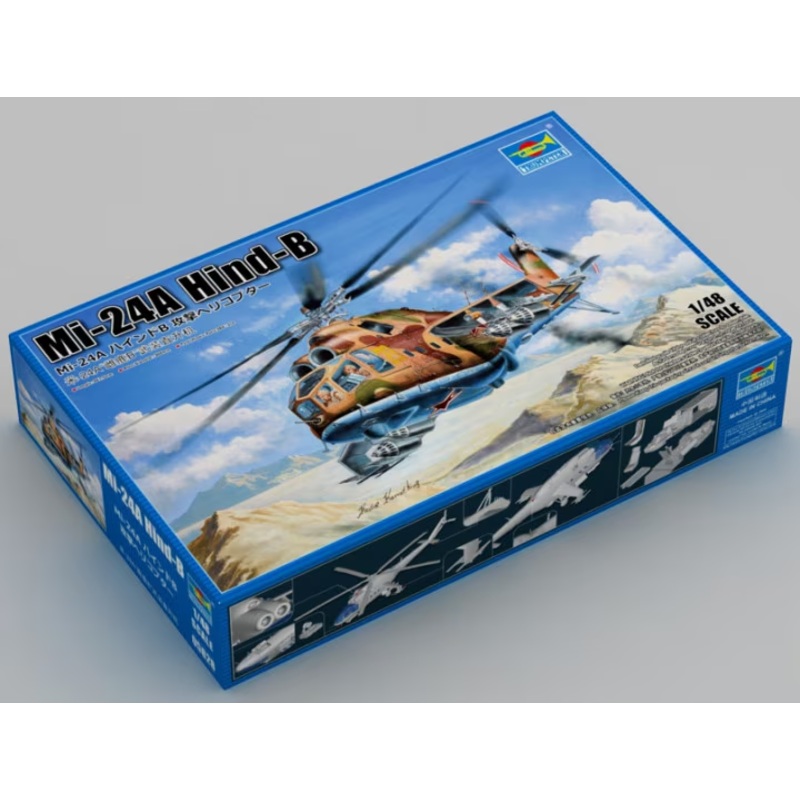 Trumpeter 1/48 Russian Mi-24A Hind-B 05828 COMING SOON!