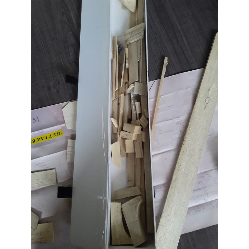 INS RAJPUT SHIP MODELLING KIT