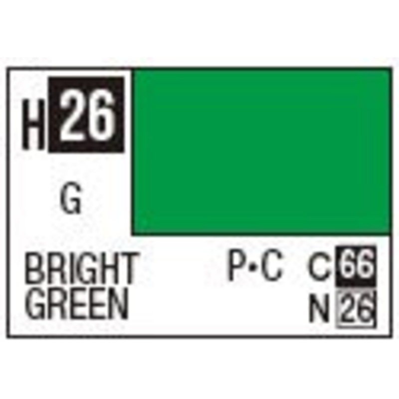 Mr Hobby H026 Gloss Bright Green