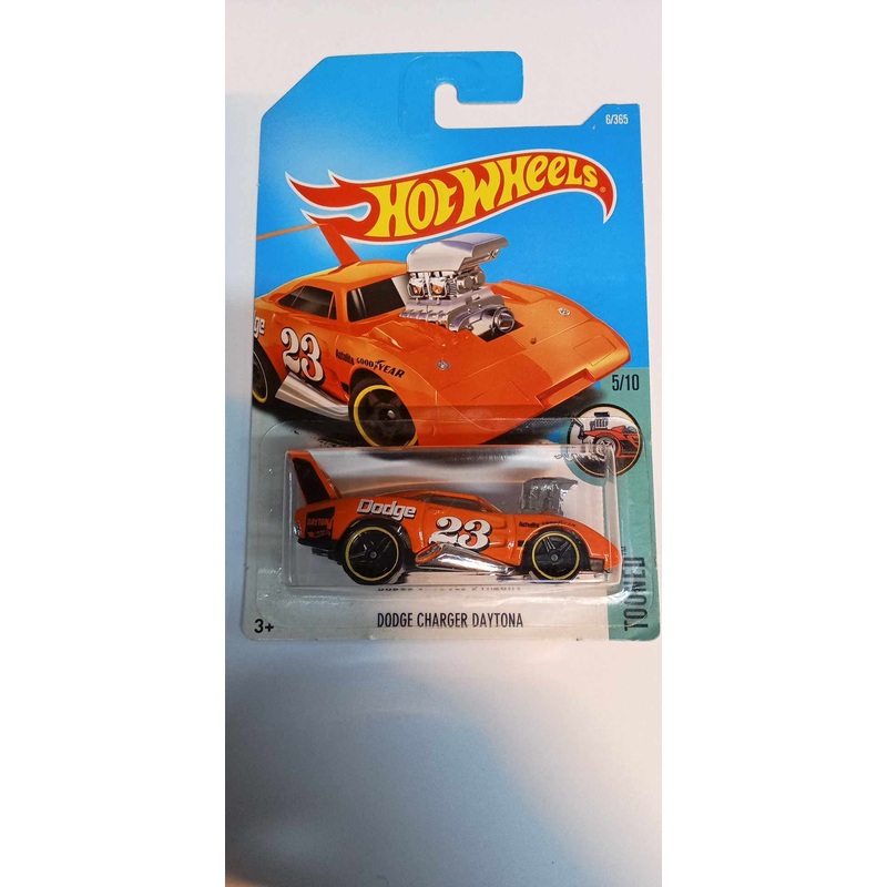2017 Hot Wheels '69 DODGE CHARGER DAYTONA 5/10 TOONED #6 (DTX48)