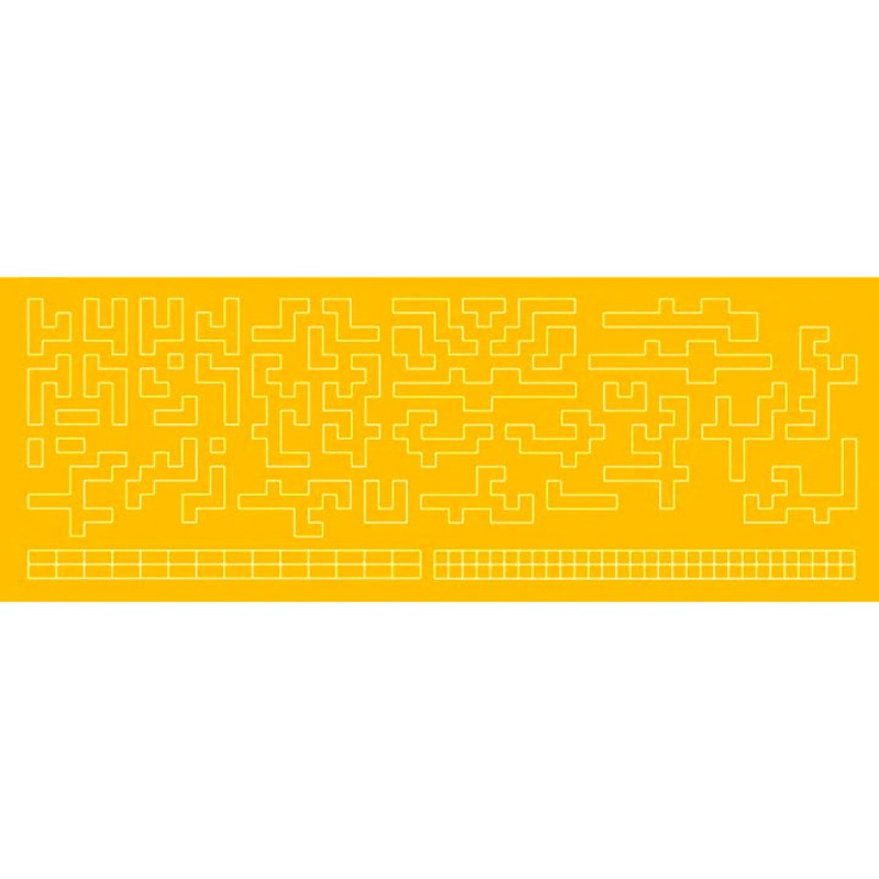 HIQ Parts Dot Matrix Camo / Aztec  Masking Small 1/144 - 1/200 DCMTS