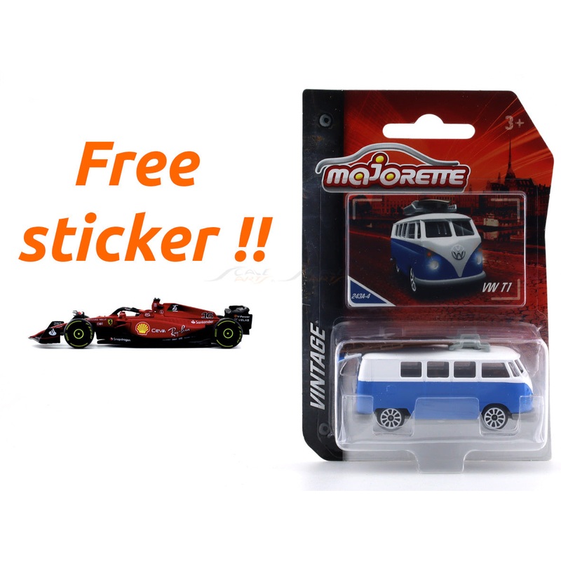 Volkswagen T1 Vintage Edition Majorette scale model car