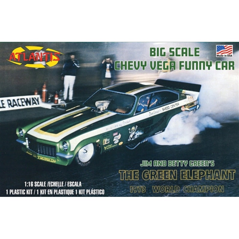 1/16 Green Elephant Vega Funny