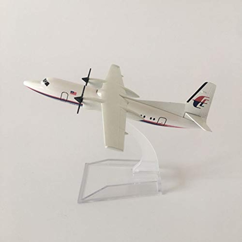 Airplane Diecast Malaysia Airlines Fokker FK-50 16Cm