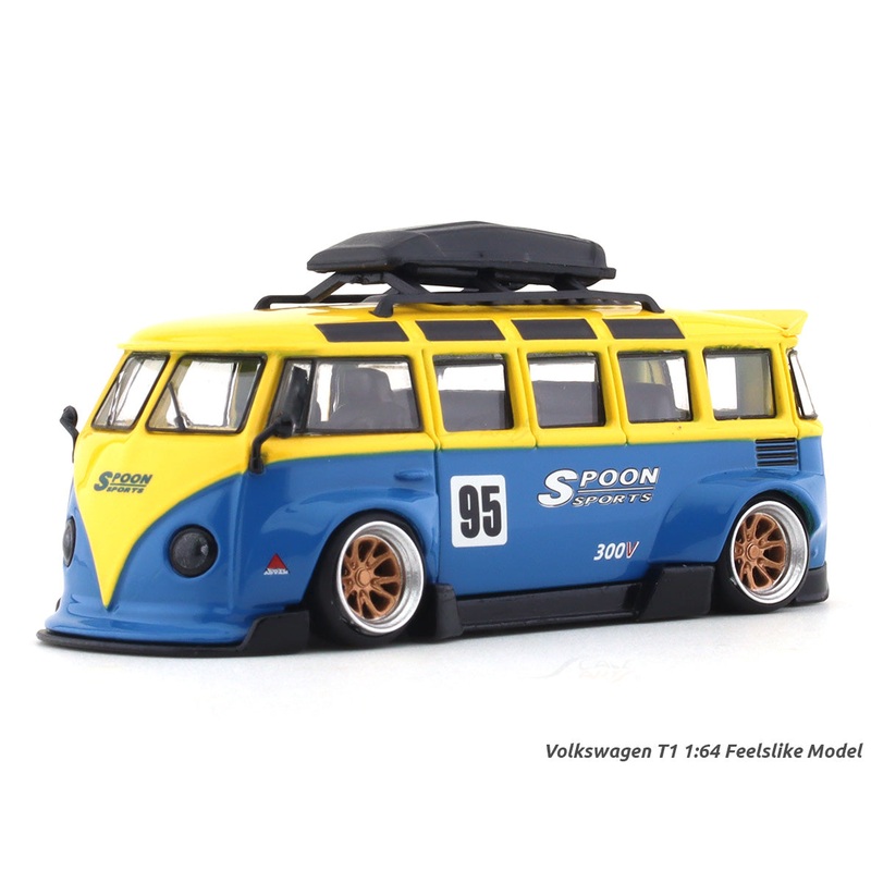 Volkswagen T1 Spoon 1:64 Feelslike Model diecast scale miniature bus
