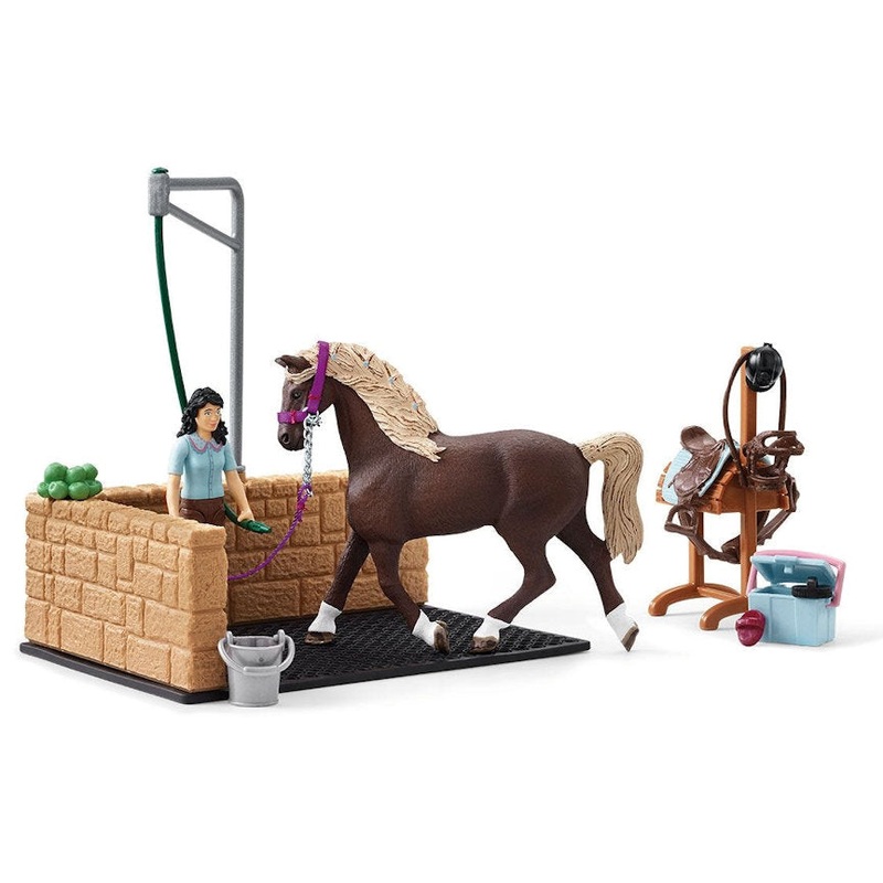#42438 1/20 Washing Area with Horse Club Emily & Luna