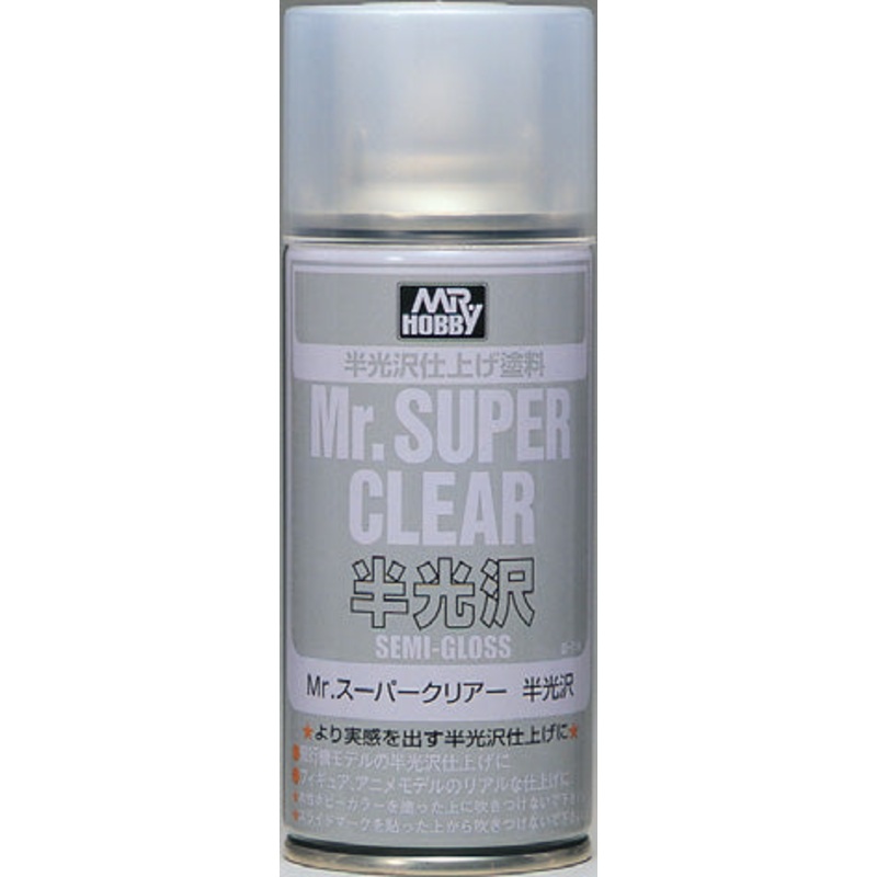 Mr. Hobby B516 Spray Mr. Super Clear Semi Gloss 170ml