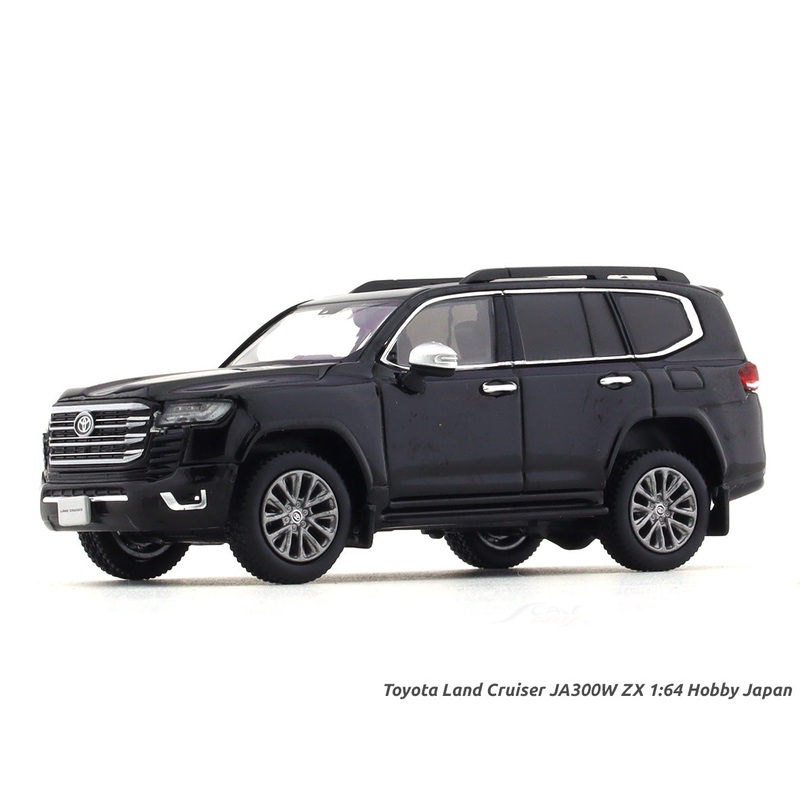 Toyota Land Cruiser JA300W ZX black 1:64 Hobby Japan diecast scale model collectible