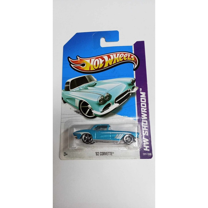 2013 HOT WHEELS- HW SHOWROOM- '62 CORVETTE 207/250 - (X1821)