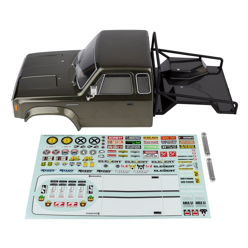 Team Associated - Sendero HD Titanium Body Set, Painted