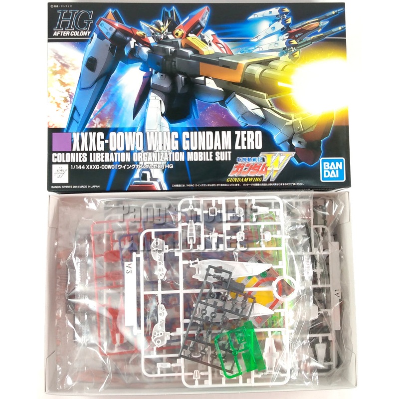 XXXG-00W0 Wing Gundam Zero HGAC #174 1/144 Scale Plastic Model Kit (Assembly Required) by Bandai