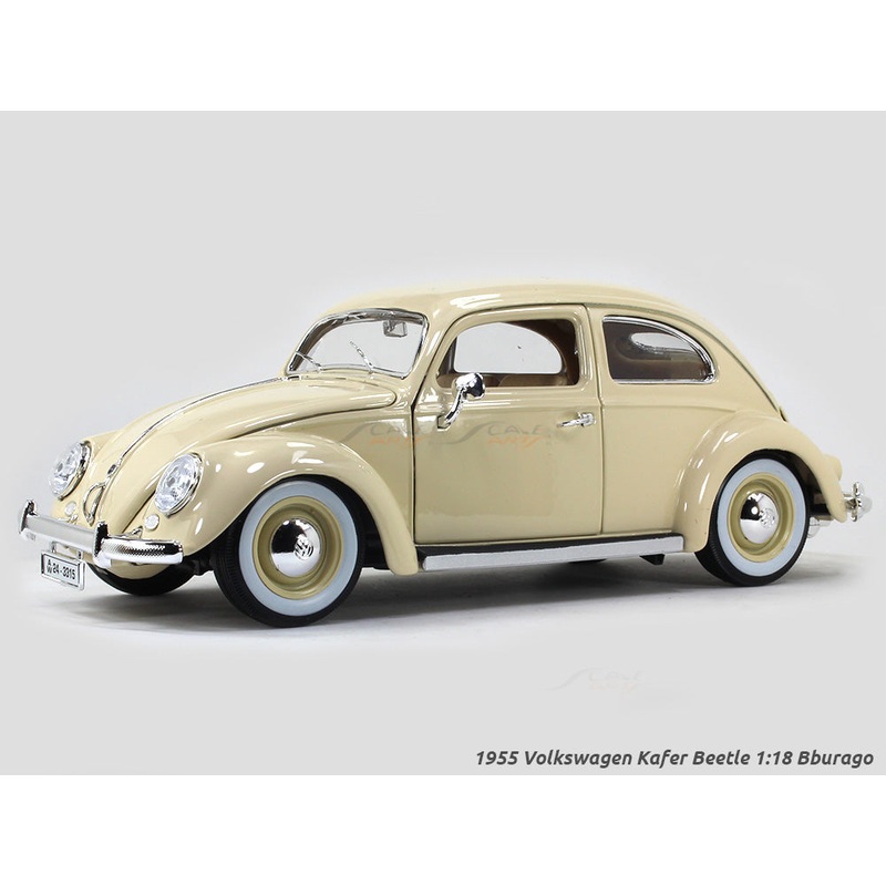 1955 Volkswagen Kafer Beetle 1:18 Bburago diecast Scale Model car