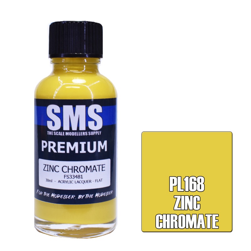 SMS Premium Lacquer - PL168 Zinc Chromate
