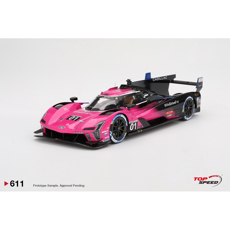 Top Speed 1/18 Cadillac V-Series.R #01 IMSA Petit LM Winner 2024 TS0611