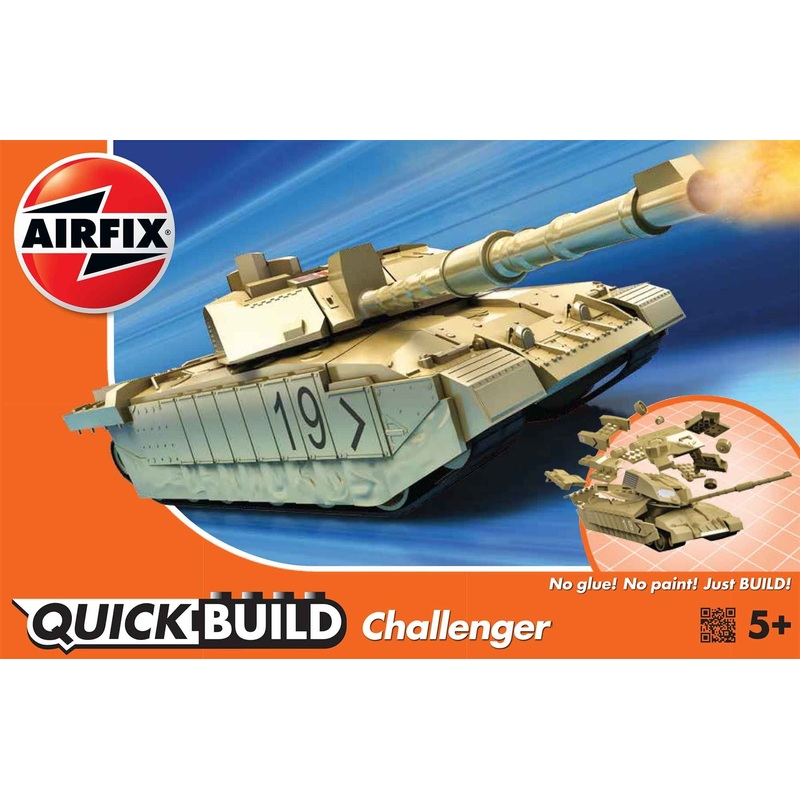Airfix QUICK BUILD Challenger Tank (J6010)