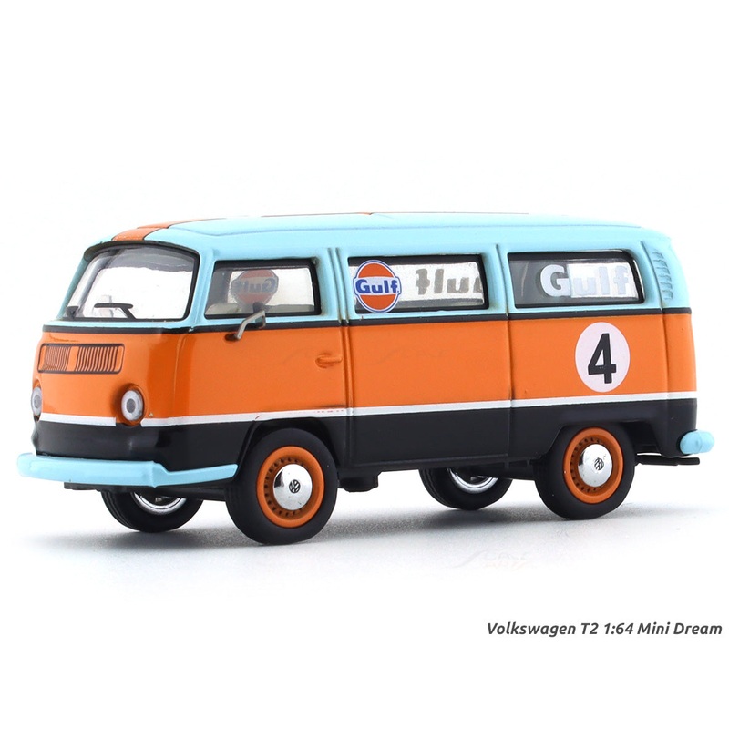 Volkswagen T2 Gulf #4 1:64 Mini Dream diecast scale model van